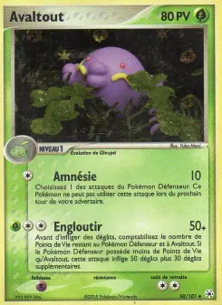 Avaltout — carte 50 de l’extension EX Légendes Oubliées