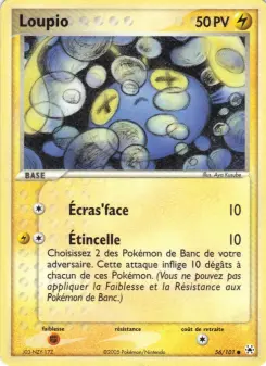 Loupio — carte 56 de l’extension EX Légendes Oubliées