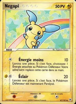 Negapi — carte 67 de l’extension EX Légendes Oubliées