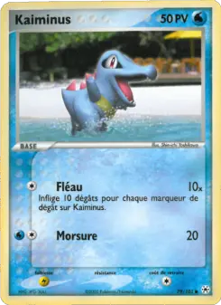 Kaiminus — carte 79 de l’extension EX Légendes Oubliées