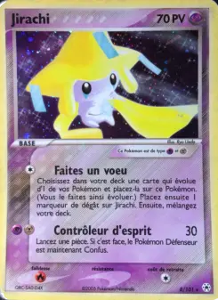Jirachi — carte 8 de l’extension EX Légendes Oubliées