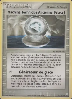 Machine Technique Ancienne [Glace] — carte 84 de l’extension EX Légendes Oubliées