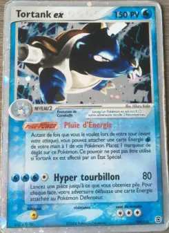 Tortank ex — carte 104 de l’extension EX Rouge Feu & Vert Feuille