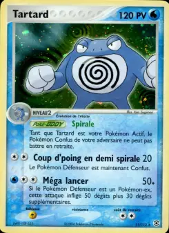 Tartard — carte 11 de l’extension EX Rouge Feu & Vert Feuille