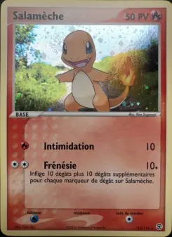 Salamèche — carte 113 de l’extension EX Rouge Feu & Vert Feuille