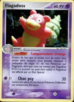 Flagadoss — carte 14 de l’extension EX Rouge Feu & Vert Feuille