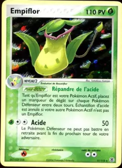 Empiflor — carte 17 de l’extension EX Rouge Feu & Vert Feuille