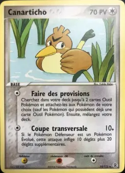 Canarticho — carte 23 de l’extension EX Rouge Feu & Vert Feuille