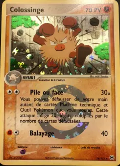 Colossinge — carte 28 de l’extension EX Rouge Feu & Vert Feuille