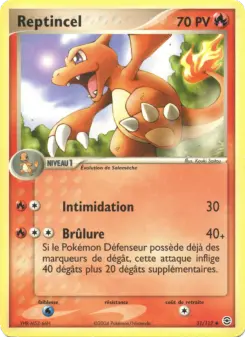 Reptincel — carte 31 de l’extension EX Rouge Feu & Vert Feuille