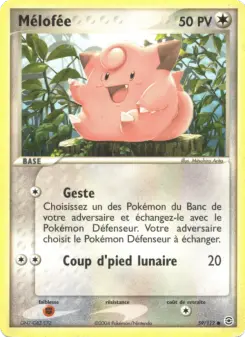 Mélofée — carte 59 de l’extension EX Rouge Feu & Vert Feuille