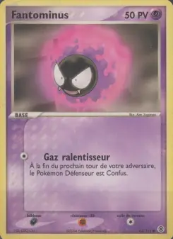 Fantominus — carte 63 de l’extension EX Rouge Feu & Vert Feuille
