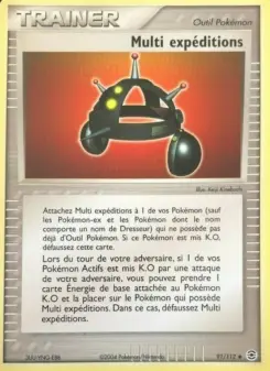 Multi expédition — carte 91 de l’extension EX Rouge Feu & Vert Feuille