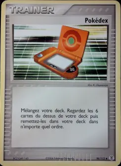 Pokédex — carte 96 de l’extension EX Rouge Feu & Vert Feuille