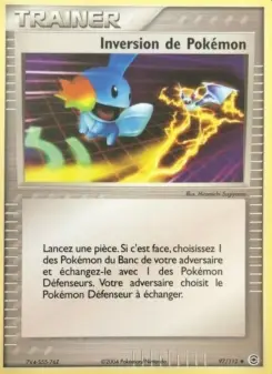 Inversion de Pokémon — carte 97 de l’extension EX Rouge Feu & Vert Feuille