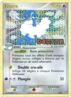 Altaria — carte 1 de l’extension EX Deoxys