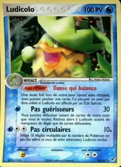 Ludicolo — carte 10 de l’extension EX Deoxys