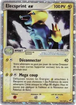 Elecsprint ex — carte 101 de l’extension EX Deoxys