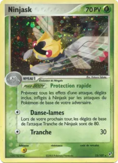 Ninjask — carte 13 de l’extension EX Deoxys