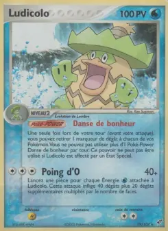 Ludicolo — carte 19 de l’extension EX Deoxys