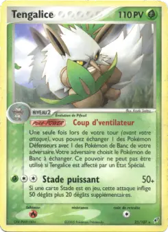 Tengalice — carte 25 de l’extension EX Deoxys