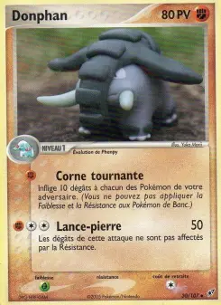 Donphan — carte 30 de l’extension EX Deoxys