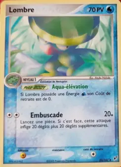 Lombre — carte 33 de l’extension EX Deoxys