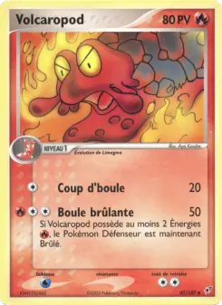 Volcaropod — carte 37 de l’extension EX Deoxys