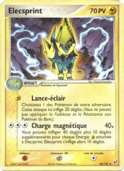 Elecsprint — carte 38 de l’extension EX Deoxys