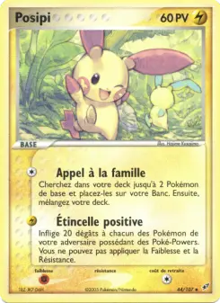 Posipi — carte 44 de l’extension EX Deoxys