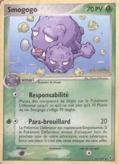 Smogogo — carte 51 de l’extension EX Deoxys