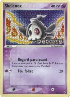 Skelenox — carte 58 de l’extension EX Deoxys