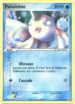 Poissirène — carte 61 de l’extension EX Deoxys