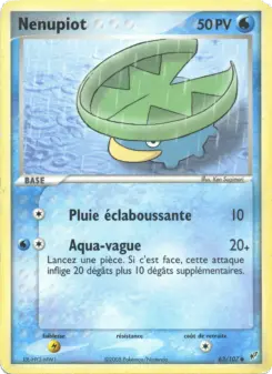 Nenupiot — carte 63 de l’extension EX Deoxys