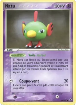 Natu — carte 66 de l’extension EX Deoxys