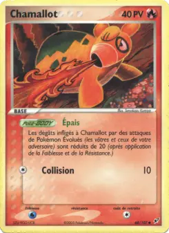 Chamallot — carte 68 de l’extension EX Deoxys