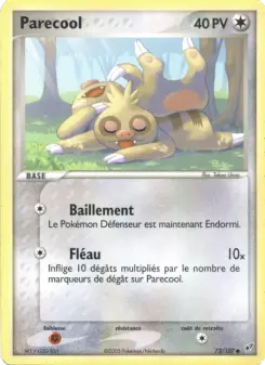 Parecool — carte 73 de l’extension EX Deoxys