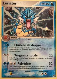 Léviator — carte 8 de l’extension EX Deoxys