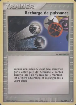 Recharge de puissance — carte 86 de l’extension EX Deoxys