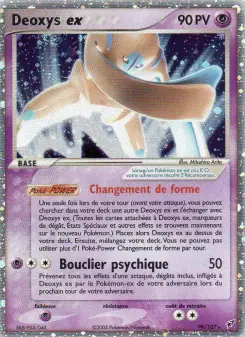 Deoxys ex — carte 99 de l’extension EX Deoxys