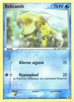 Relicanth — carte 18 de l’extension EX Émeraude