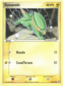 Dynavolt — carte 48 de l’extension EX Émeraude