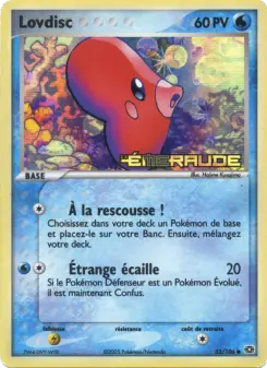 Lovdisc — carte 53 de l’extension EX Émeraude