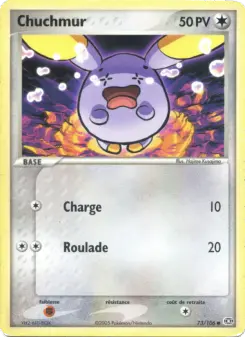 Chuchmur — carte 73 de l’extension EX Émeraude