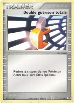 Double guérison totale — carte 76 de l’extension EX Émeraude