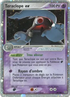 Teraclope ex — carte 94 de l’extension EX Émeraude