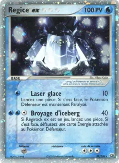 Regice ex — carte 98 de l’extension EX Émeraude