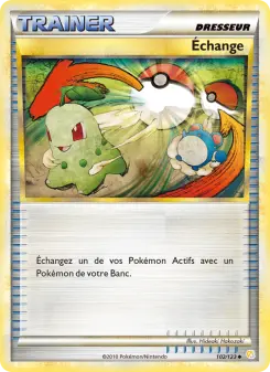 Échange — carte 102 de l’extension HeartGold SoulSilver