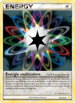 Énergie multicolore — carte 104 de l’extension HeartGold SoulSilver