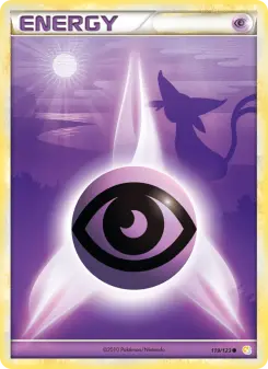 Énergie Psy — carte 119 de l’extension HeartGold SoulSilver
